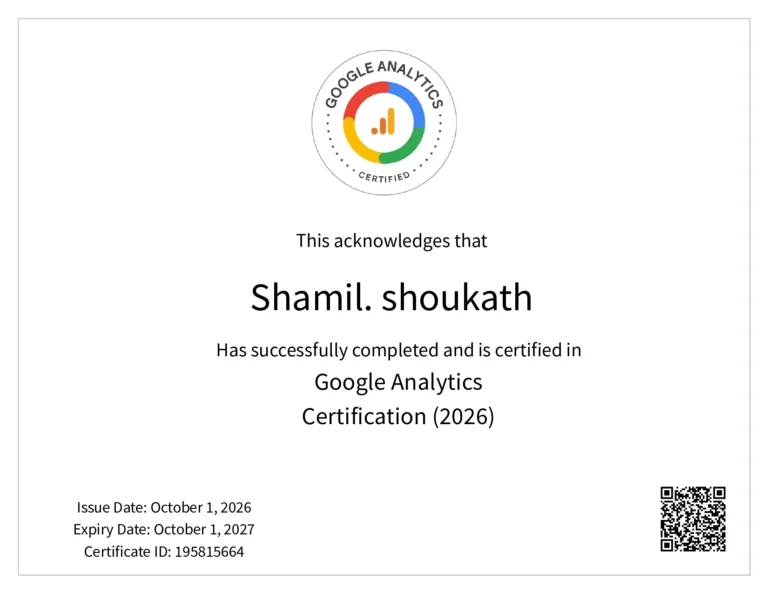 GOOGLE AD Certification